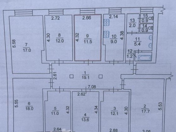 Продаж кімнат 1к Лісовий проспект, 12Б Київ Киев