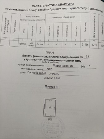 Продам кімнату в гуртожитку в дуже зручному і тихому місці - фото 1