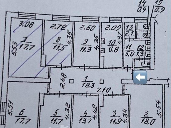 Продаж кімнат 2к Лісовий проспект, 12Б Київ Киев