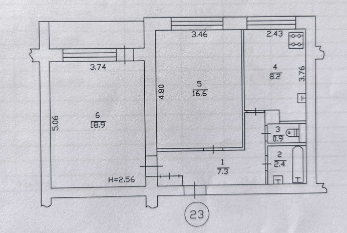 ПЕРША ЗДАЧА. Солом'янка, 2-кім кв по вул. Єреванська 8a ВІД ВЛАСНИКА - фото 1