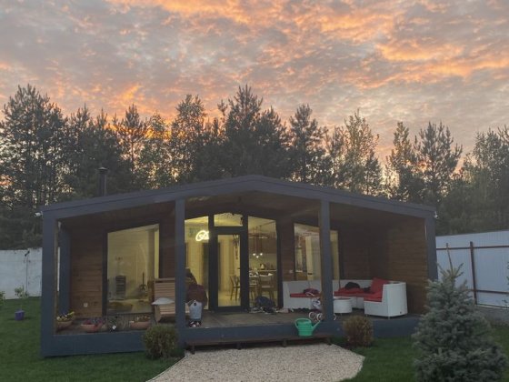 Оренду заміського будинку + гостьовий з сауною і оффуро Биківня Лісова Київ