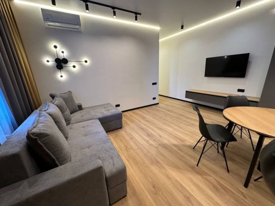 Аренда свежей стильной  евро 3-ки ЖК Аквамарин