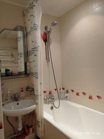 Сдам 1 квартиру метро Холодная Гора,2/9 ремонт ц6500+свет - фото 1