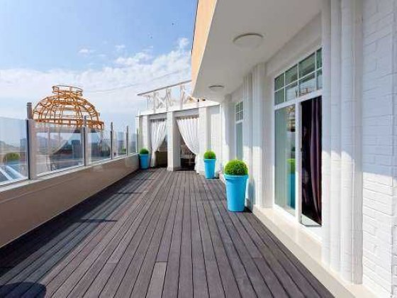 4х ком квартира с террасой в Аркадии, жк Корона