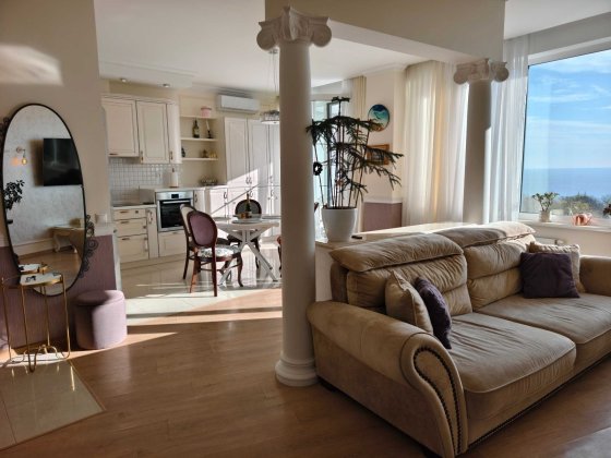 Сдам 3х ком квартиру с панорамой моря, жк «Белый парус» Одесса