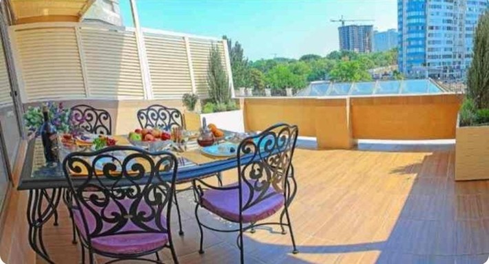 2комнатная с террасой, Аркадия, Генуэзская 36, жк Корона Новой Аркадии - фото 1