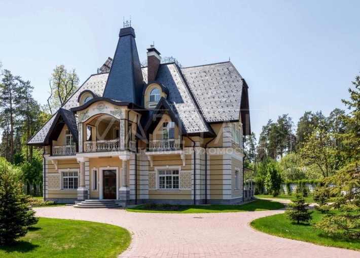 Оренда елітного маєтку De Luxe у французькому стилі Ворзель 755 м2 - фото 1