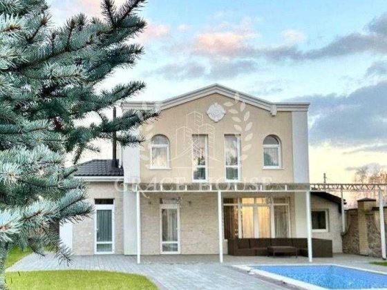 Аренда шикарного дома (150м) с бассейном Конча-Заспа Козин Рудыки