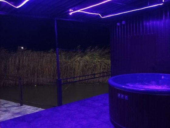 Баня, чан сдам дом на берегу лимана,отдых рыбалка