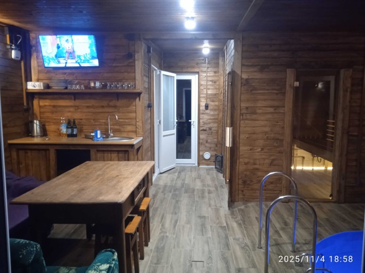 Баня чани котедж проживання відпочинок - фото 1