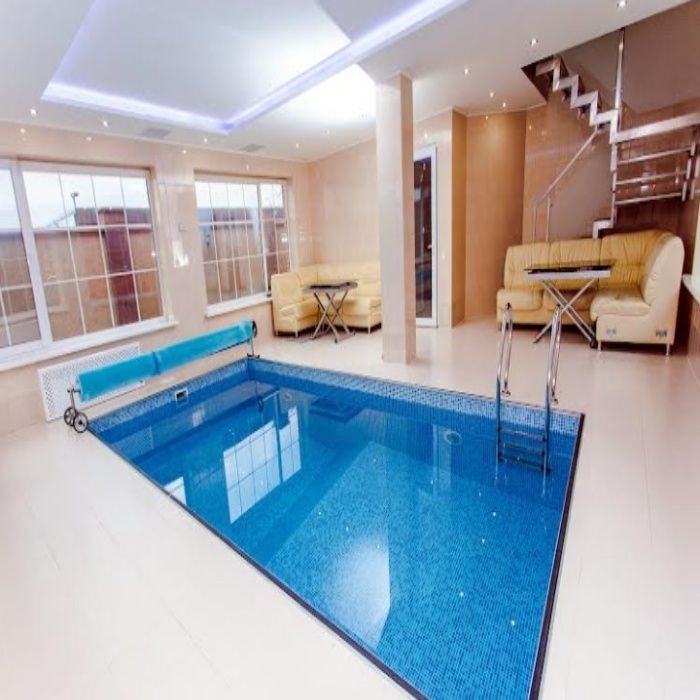 #434 котедж подобово з теплим басейном і великою альтанкою - фото 1