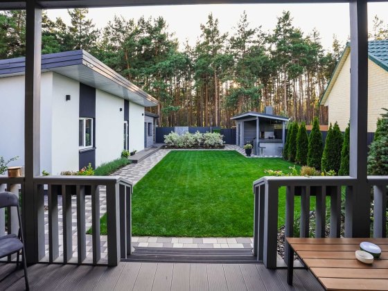 Подобова оренда будинків у лісі з чаном та лазнею, приватна територія Киев