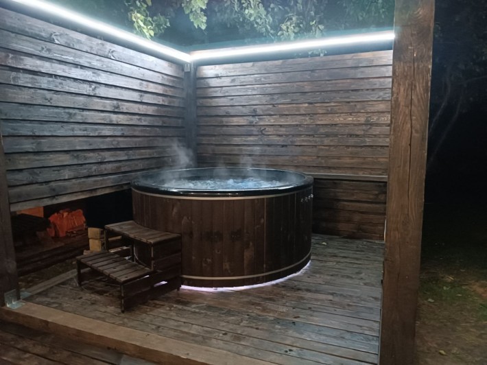 Аренда  дома посуточно Бассейн с подогревом Чан на дровах ,Баня - фото 1