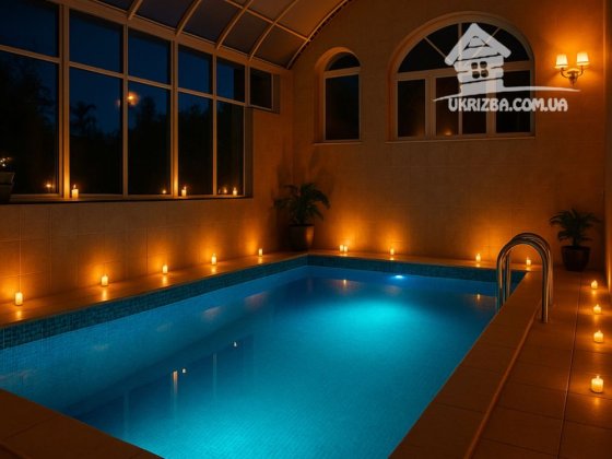 Дом 800 кв.Бассейн ,сауна,бильярд, генератор.До 20 человек Киев