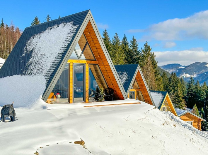 Оренда будиночка, котеджа в Карпатах BuBu House A-Frame - фото 1