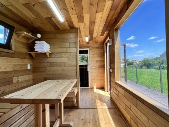 Модульний будинок-баня на дровах ВІЛЬНО на Новий Рік Софиевская Борщаговка