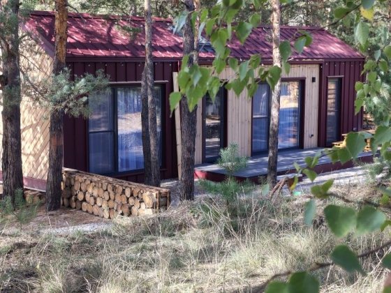 Здається подобово будиночок у лісі Вишенки