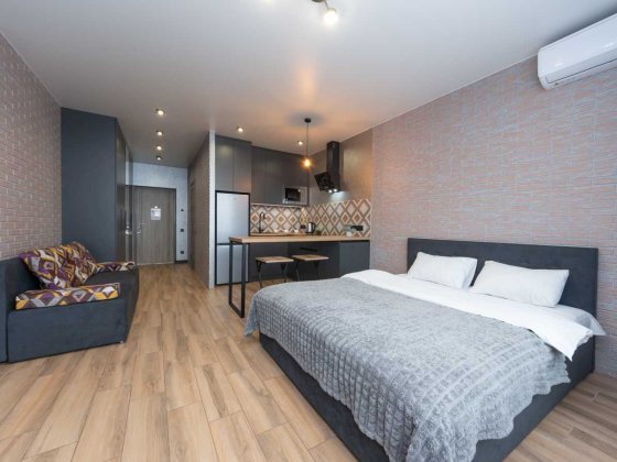 Є власне укриття! Студія подобово - стиль і комфорт на Бажана, 17. Киев