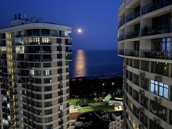 КВАРТИРА посуточно в Аркадии с видом НА МОРЕ!Есть УКРЫТИЕ! Одеса