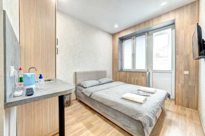 Оренда 1к апартаментів для 2х біля ЖД Вокзалу (Шевченківський р-н) - фото 1