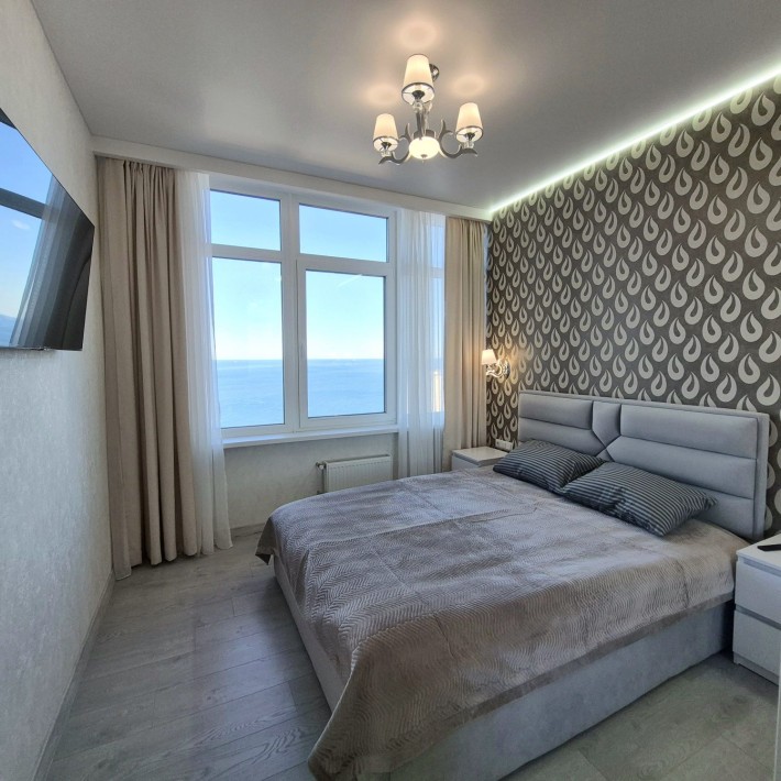 Аркадия каманина 44 жем.люкс прямой вид моря. - фото 1