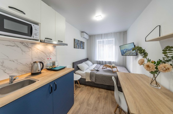 #1194 Квартира подобово/помісячно. ТРЦ "Ocean Plaza", метро Либідська - фото 1