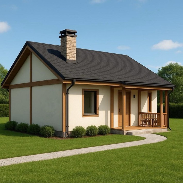 ДАЧІ (КОТЕДЖІ) нове будівництво с. Комарівка - фото 1