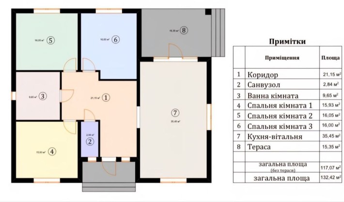Продаж одноповерхового будинку - фото 1