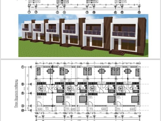Продаж нових таунхаусів малоповерхова забудова. Южноукраинск