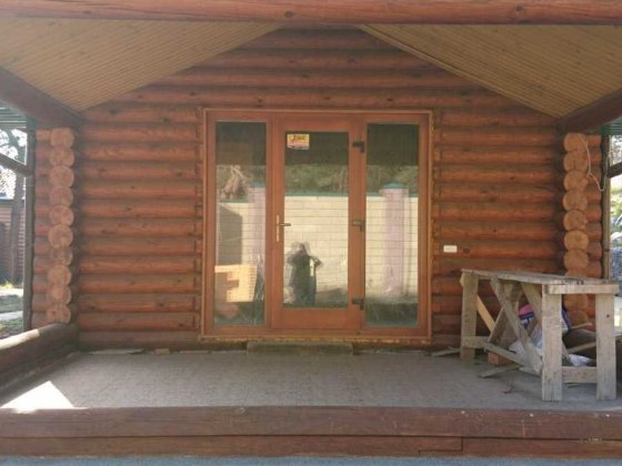 Продам дом новострой  с деревянного сруба Обуховка