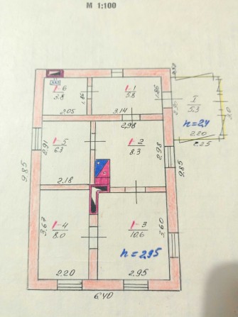 Продам дом в г. Синельниково - фото 1