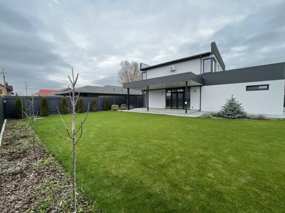 БЕЗ%! Продаж дизайнерського 2-поверхового будинку в с. Гатне! 255 м2 Гатне