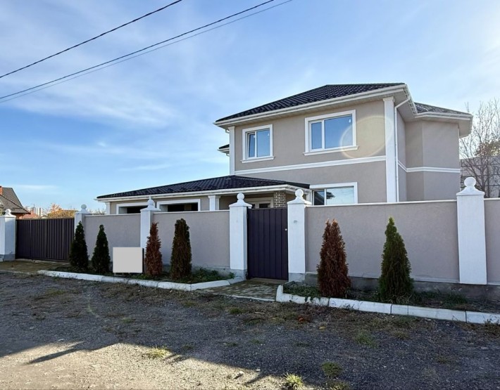 Продаж будинку 270м2 4 кім гараж 6 сот Гатне Київ 3хв Республіка 1.5км - фото 1