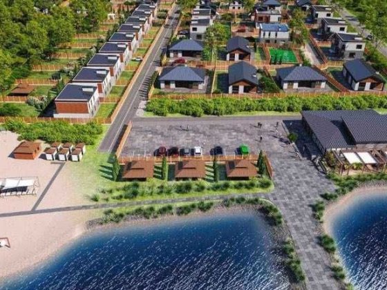 Одноповерховий котедж “Modern” 110 м2 будинок біля озера. Білогородка Белогородка