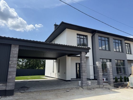 Дуплекс 128 кв.м. з навісом та терасою  ‼️ 3,5 сотки Білогородка