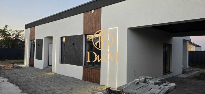 Сучасний одноповерховий будинок.  Білогородка. 120м2 - фото 1