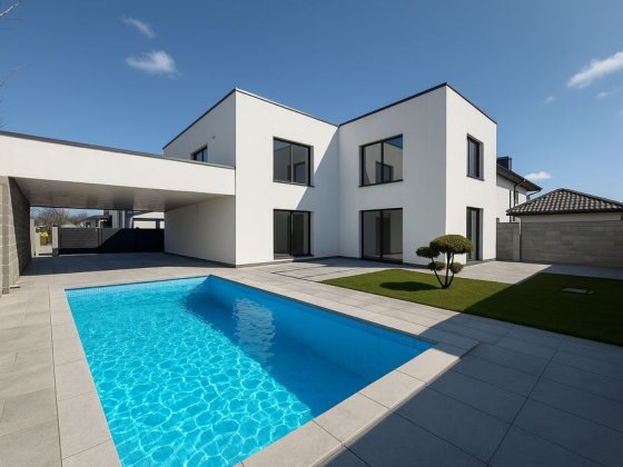 Новий Hi-Tech будинок з басейном та газовим опаленням в Крюківщині Крюковщина