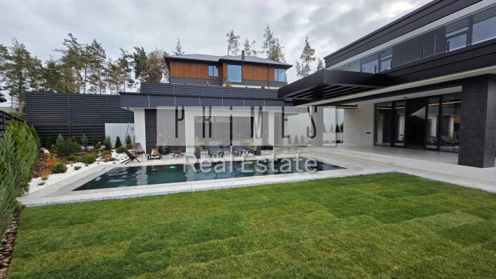 Продаж будинку 306м2, під чистове оздоблення, сосновий ліс, Ходосівка - фото 1