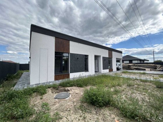 Сучасний одноповерховий будинок 120 м.кв. 6 соток Газ Укриття Белогородка