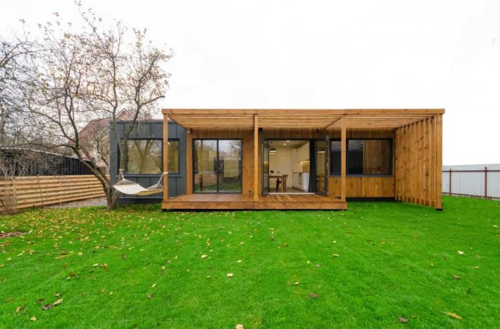 Сучасний, теплий будинок з ремонтом FlatHouse заводської збірки - фото 1