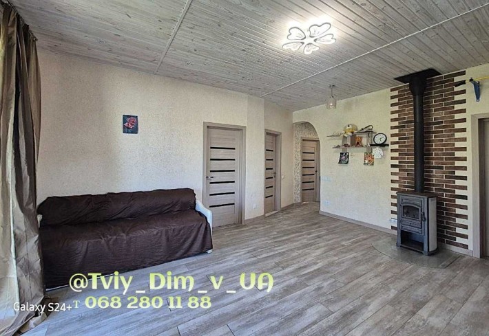 Продаж будинку з ремонтом біля озера, в с Глеваха!100м.кв., 7сот! - фото 1