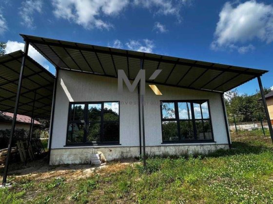 Будинок в мальовничому місці біля лісу . Петрушки