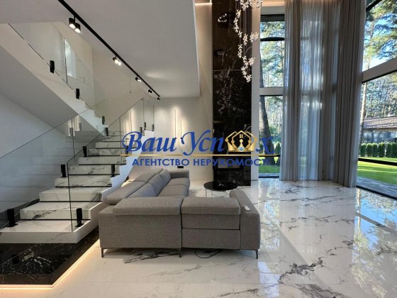 Продажа нового современного дома в лесу. село Плюты . Плюты