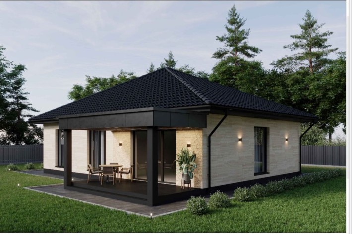 Продам будинок в с.Рожівка з видом на ліс - фото 1