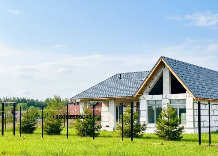 Новобудова 130кв.м+6 соток: 4 спальні,ремонт,альтанка,озеленення - фото 1