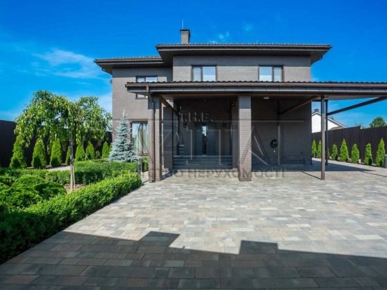 Продам автономний будинок 320м2 з бомбосховищем/басейном в с.Щасливе Счастливое