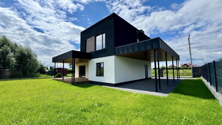 Якісний Будинок в Сучасному Стилі Хай-Тек 154 кв.м. - фото 1