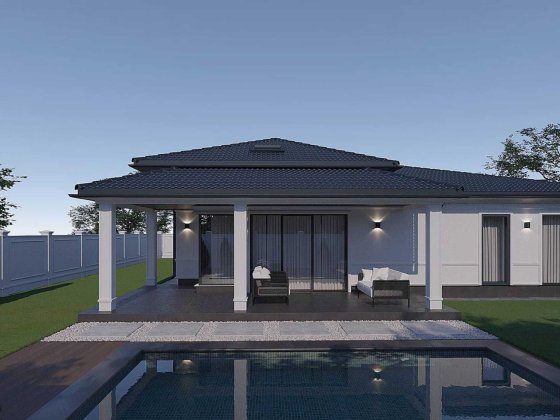 Дом в Червоном Хуторе. Участок 6 соток. Рассрочка! 1K13 Лиманка