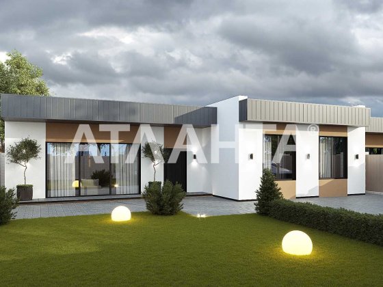 Одноэтажный современный дом на Золотой Горке