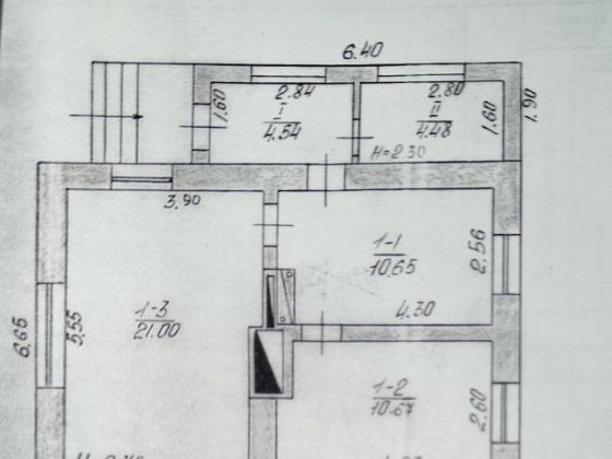 Будинок в районі централього ринку Первомайськ